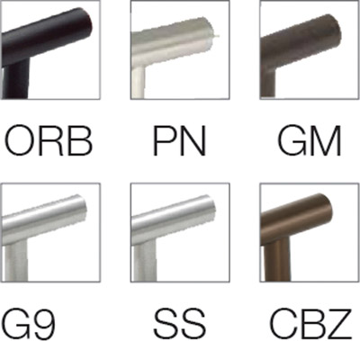 Bar Pull Finishes